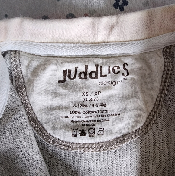 Juddlies Complete 0-3M Sleeper Set - Picture 3 of 4